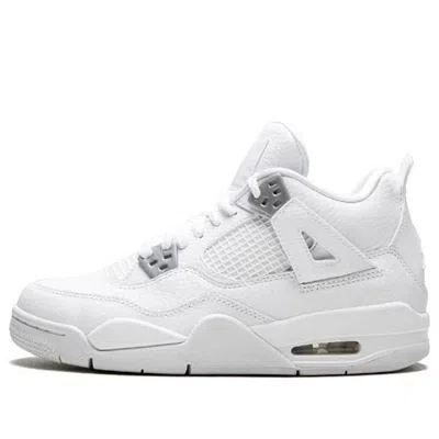 Air Jordan (gs)  4 Retro 'pure Money' In White