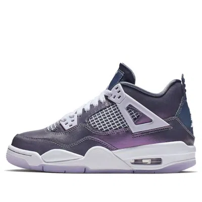 Air Jordan (gs)  4 Retro Se 'monsoon Blue' In Gray