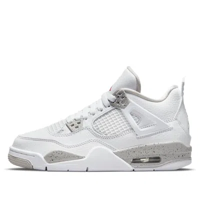 Air Jordan (gs)  4 Retro 'white Oreo'