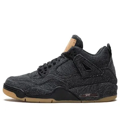 Air Jordan (gs)  4 Retro X Levi's 'black Denim'