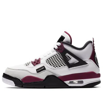 Air Jordan (gs)  4 Retro X Paris Saint-germain 'bordeaux'