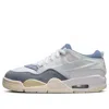 Air Jordan (gs)  4 Rm 'diffused Blue Ashen Slate' In White