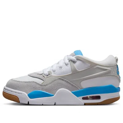 Air Jordan (gs)  4 Rm 'white Blue Neutral Grey' In Gray