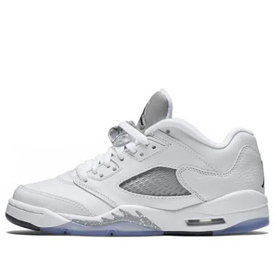 Air Jordan (gs)  5 Low 'white Wolf Grey'
