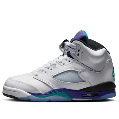 Air Jordan (gs)  5 Retro 'grape' 2025 In White