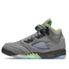 Air Jordan (gs)  5 Retro 'green Bean' 2022 In Gray