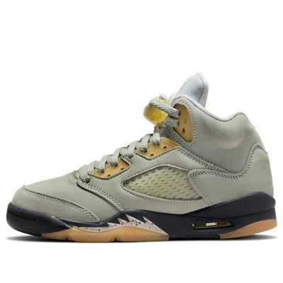 Air Jordan (gs)  5 Retro 'jade Horizon' In Green