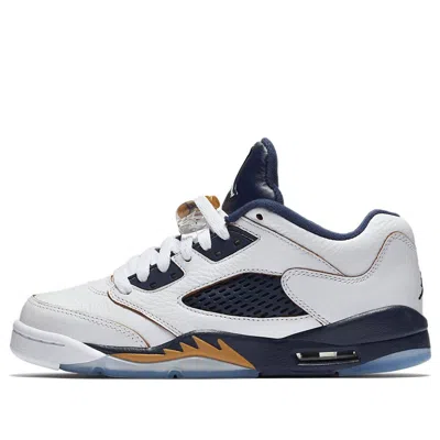 Air Jordan (gs)  5 Retro Low 'dunk From Above' In White