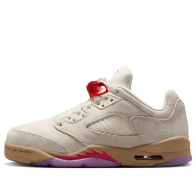 Air Jordan (gs)  5 Retro Low 'peanut Butter Jelly' In Neutral