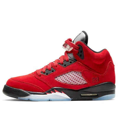Air Jordan (gs)  5 Retro 'raging Bull' 2021 In Red
