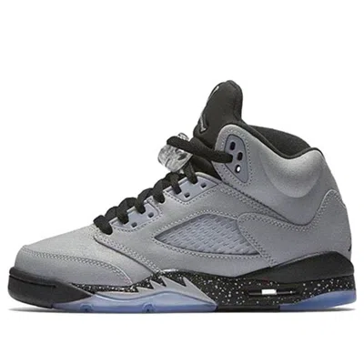 Air Jordan (gs)  5 Retro 'wolf Grey' In Gray