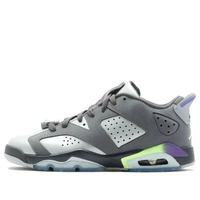 Air Jordan (gs)  6 Low 'dark Grey' In Gray