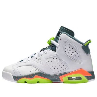 Air Jordan (gs)  6 Retro 'bright Mango' In White