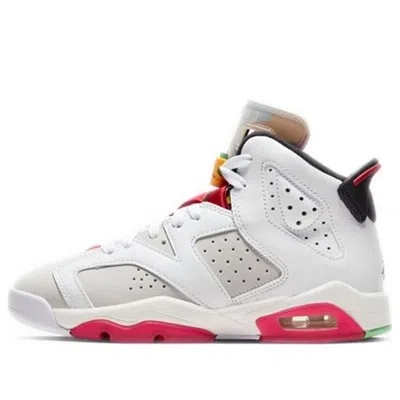 Air Jordan (gs)  6 Retro 'hare' In White