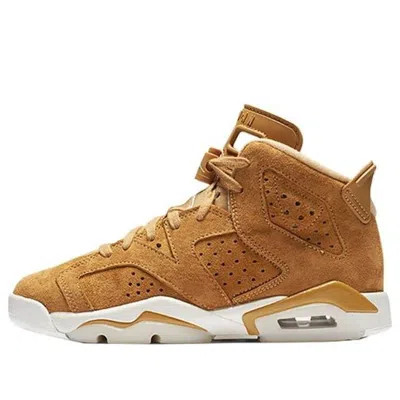 Air Jordan (gs)  6 Retro 'wheat' In Orange