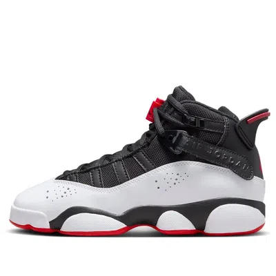 Air Jordan (gs)  6 Rings 'black Varsity Red'