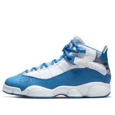 Air Jordan (gs)  6 Rings 'bleached Denim' In Blue