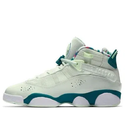 Air Jordan (gs)  6 Rings 'green Abyss'