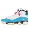 Air Jordan (gs)  6 Rings 'south Beach Speckle' In Blue