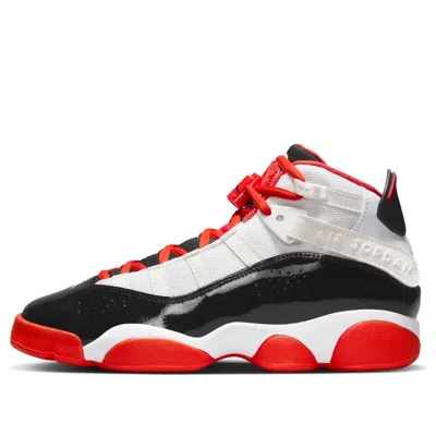Air Jordan (gs)  6 Rings 'white Black Team Orange' In Multi