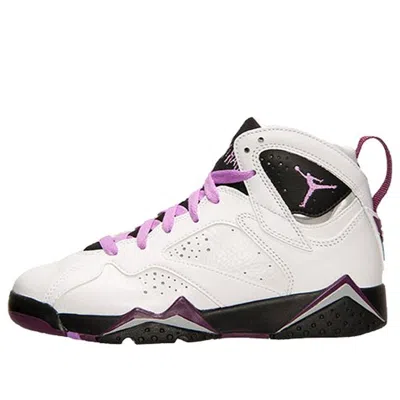 Air Jordan (gs)  7 Retro 'fuchsia Glow' In White