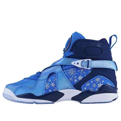 Air Jordan (gs)  8 Retro 'snowflake' In Blue