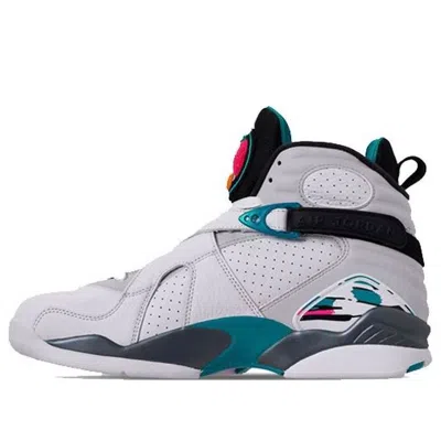 Air Jordan (gs)  8 Retro 'south Beach' In White