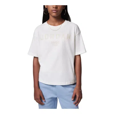 Air Jordan (gs)  Essentials Graphic T-shirt 'summit White'