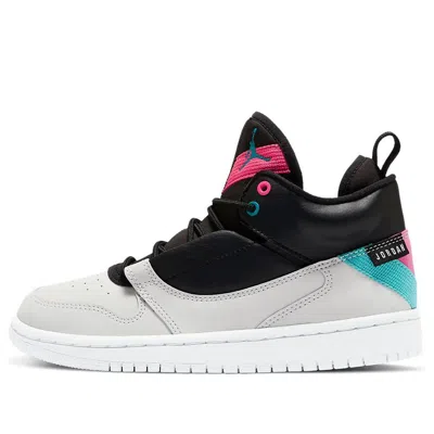 Air Jordan (gs)  Fadeaway 'light Gray Black'