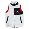 Air Jordan (gs)  Full-zip Vest 'white Black Red' In Multi