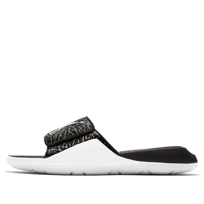 Air Jordan (gs)  Hydro 7 V2 Burst Crack Minimalistic Black White Slippers