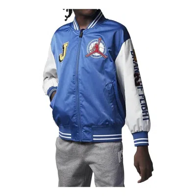 Air Jordan (gs)  Leather Jacket 'blue'