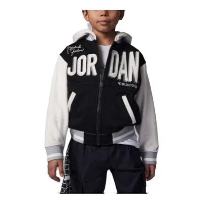 Air Jordan (gs)  Logo Jacket 'black' In Multi