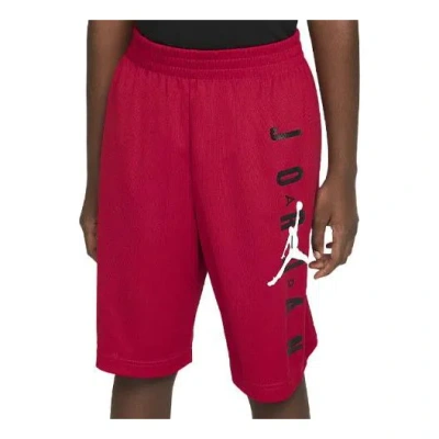 Air Jordan (gs)  Logo Mesh Shorts 'red'