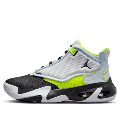 Air Jordan (gs)  Max Aura 4 'platinum Black Volt' In Multi