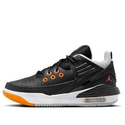 Air Jordan (gs)  Max Aura 5 'black Wolf Grey Magma Orange' In Multi