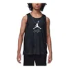 Air Jordan (gs)  Mj Flight Mvp Reversible Basketball Tank 'black'