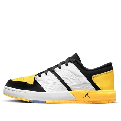 Air Jordan (gs)  Nu Retro 1 Low 'tour Yellow' In White