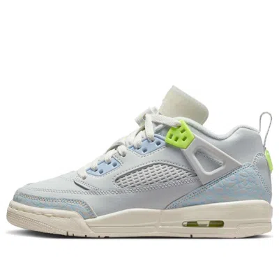 Air Jordan (gs)  Spizike Low 'photon Dust Volt' In Blue
