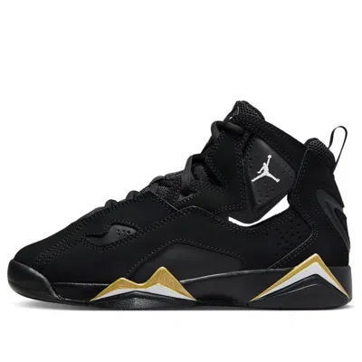 Air Jordan (gs)  True Flight 'black Metallic Gold' 2023
