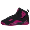 Air Jordan (gs)  True Flight 'black Sport Fuchsia'