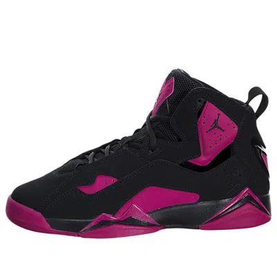 Air Jordan (gs)  True Flight 'black Sport Fuchsia'