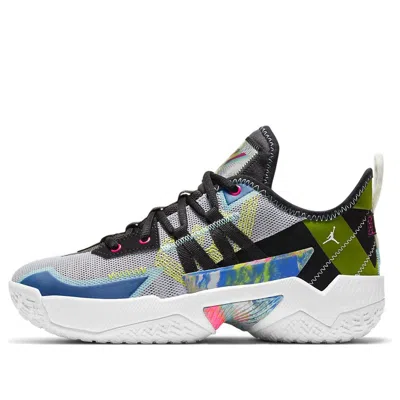 Air Jordan (gs)  Westbrook One Take 2 'green Blue Black' In Multi