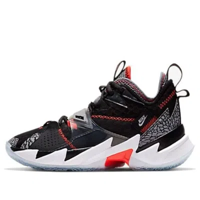 Air Jordan (gs)  Why Not Zer0.3 'black Cement'