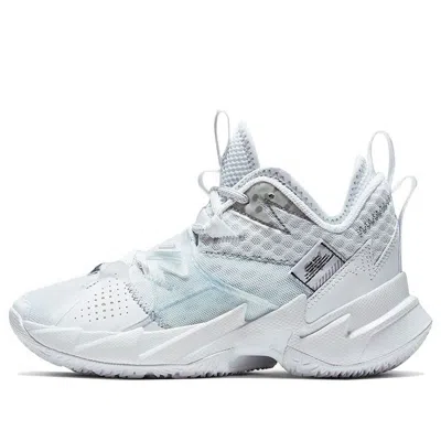 Air Jordan (gs)  Why Not Zer0.3 'triple White'