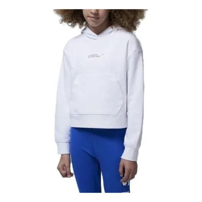 AIR JORDAN (GS) AIR JORDAN X PARIS SAINT-GERMAIN FLEECE PULLOVER HOODIE 'WHITE'