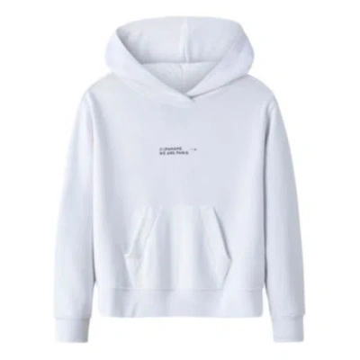 Air Jordan (gs)  X Paris Saint-germain Statement Fleece Pullover Hoodie 'white'