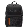 Air Jordan (gs)  X Psg Essential Backpack 'black Orange'
