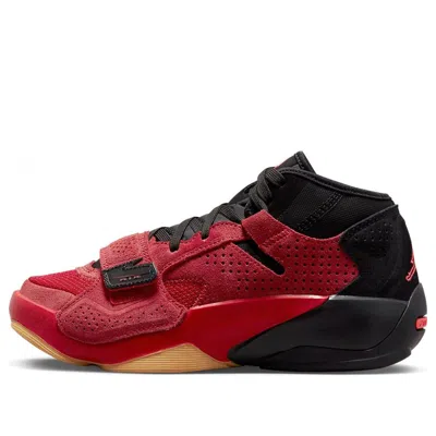 Air Jordan (gs)  Zion 2 'red Suede Gum' In Multi