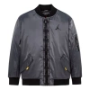 Air Jordan (gs) Poly Padded Bomber Jacket 'dark Grey' In Gray